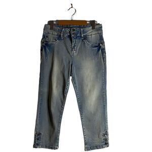 Suko Jeans Women's Road Runner Crop Denim Jeans